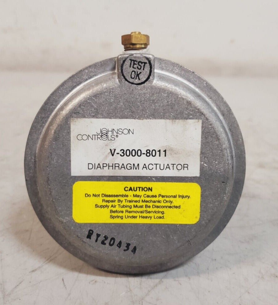 Johnson Controls Diaphragm Actuator  V-3000-8011 | 25 PSIG | VG7481GT + 3008EO