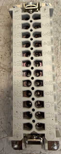 EPIC H-BE-24-SS-DR Heavy Duty Industrial Male Connector Insert 10196000