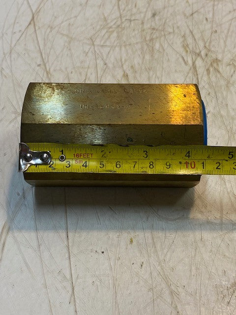 Check-All Hydraulic One Way Valve UN-3-150-B Pressure Relief Valve