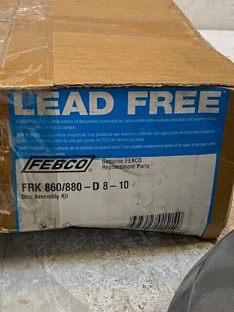 Febco 905185 Disc Assembly Kit FRK 860/880-D8-10