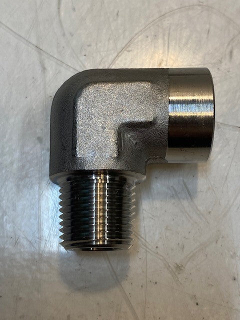 8 Qty of 90 Degree Elbow Female x Male Pipe Fittings 21mm Thread 18mm ID (8 Qty)