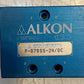 ALKON P-070SS-24/DC PNEUMATIC SOLENOID VALVE 10-150PSI | 21832-03