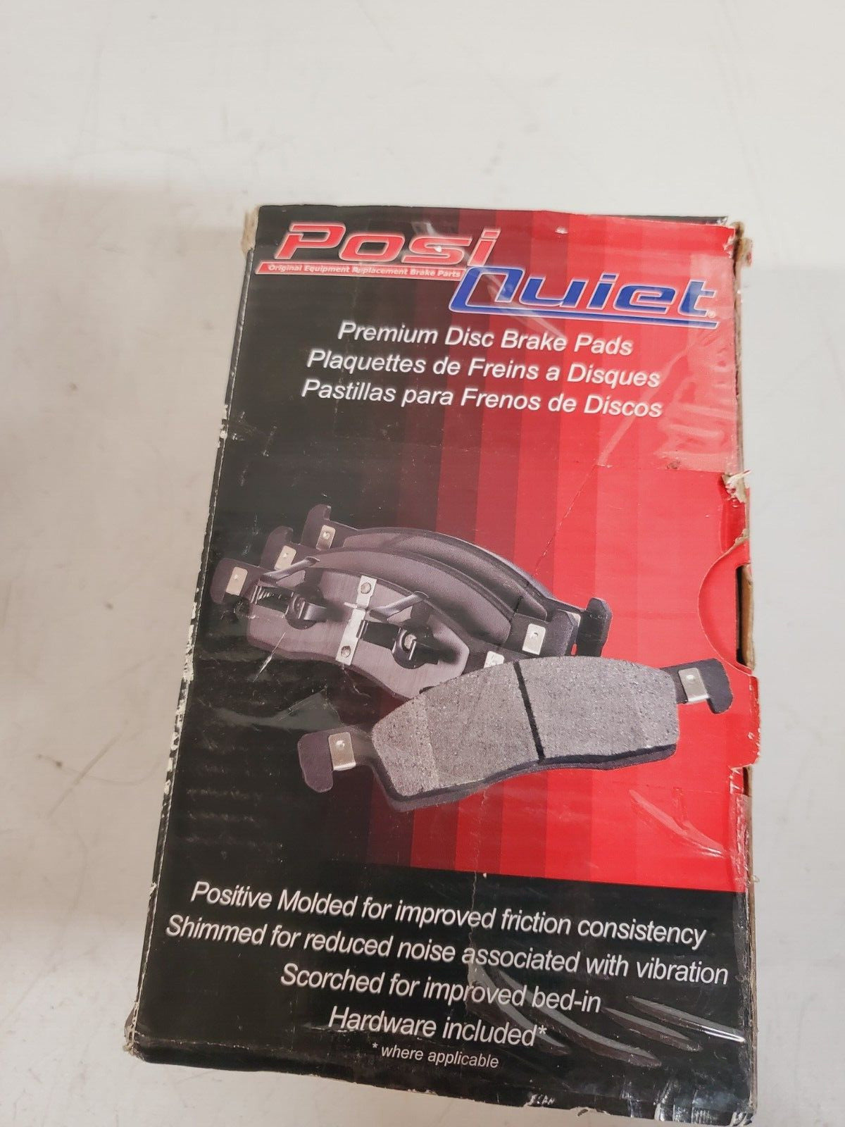 Posi Quiet Premium Premium Ceramic Brake Pads Kit 105.02790 | P117.34007