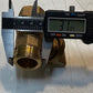 McDonald 300W Lockable Brass Curb Stop Ball Valve NL Shut Off Valve