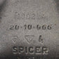 Spicer Flange Yoke C6.5-2-151 | 6.522.608 | 20-10-066 | 100214