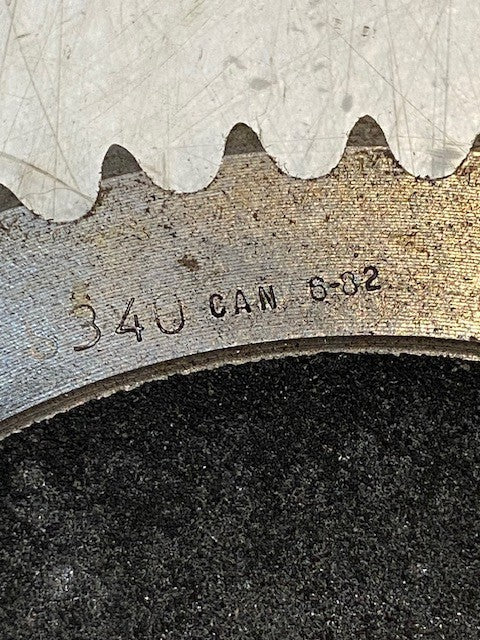 Cloyes S-340 Can 6-82 Timing Gear Cam Sprocket 6-2/16" Dia. 19mm Bore