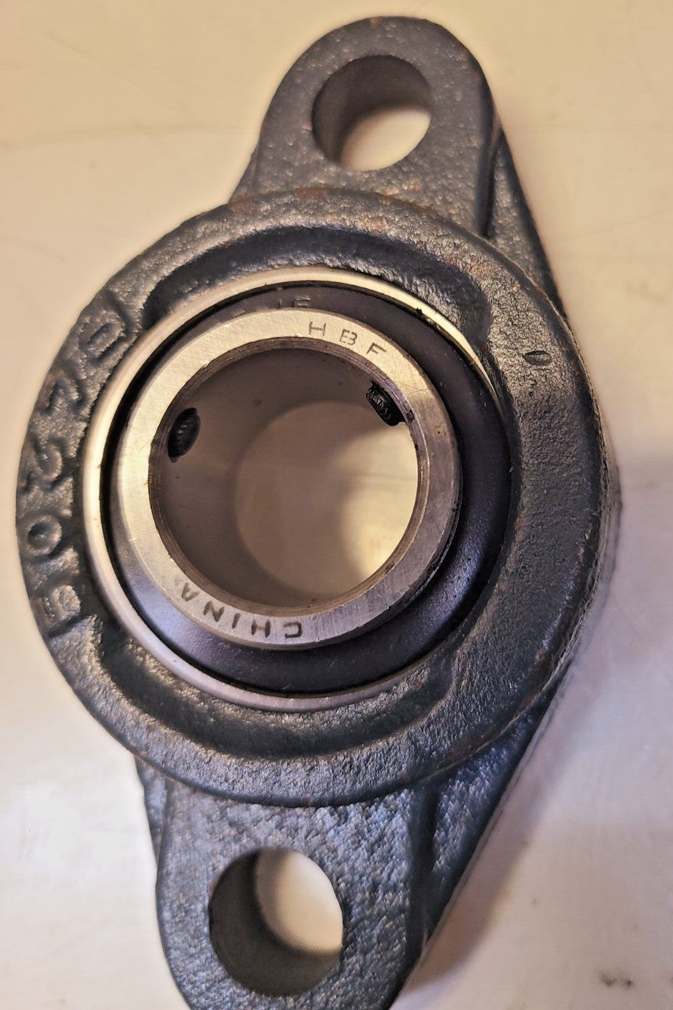 2 Quantity of HBF 2-Bolt Flange Bearings 1" FL205 | UC205-16 (2 Qty)