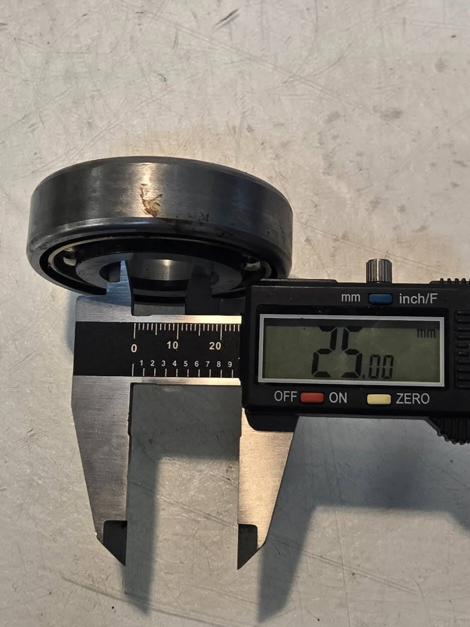 Fafnir 7305WN SU Ball Bearing | 7 M Lot 13541 | 62 mm OD 25 mm Bore 17 mm Wide