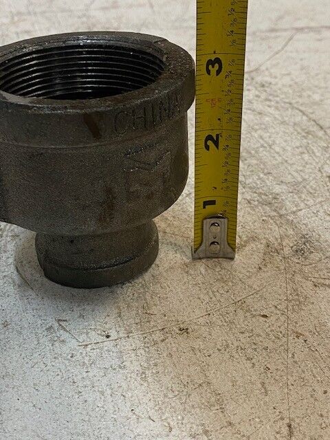 NSF61-4 Cast Iron Reducing Coupling 1" x 2"