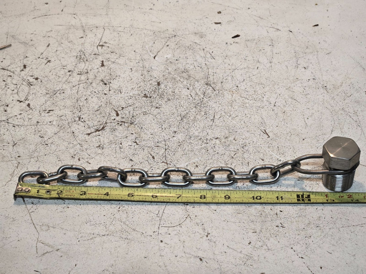 Midland 24-N60 1" Male Plug with Safety Chain