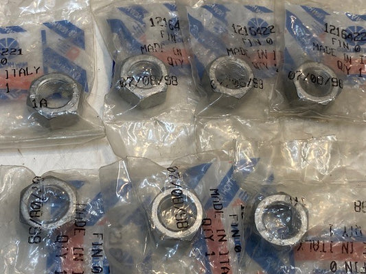 7 Qty of New Holland Hex Wheel Nuts 12164221 | 27mm OD 16mm Thread 14mm W -7 Qty