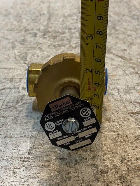 Parker Solenoid Valve GP407 | 41050 | 1/2 NPT CV = 3.35