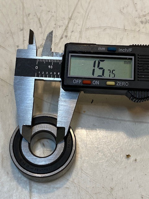 6 Qty of GBC Ball Bearings 1628-2RS | 22610-88-300 | 1628DC | 16x41x13mm (6 Qty)