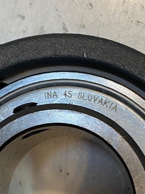 3 Quantity of INA Housing Flanges SHE-08-E w/Insert Bearings GAY-40-NPPB (3 Qty)