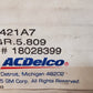 ACDelco Brake Drums 18B86 | 18028399 | 3421A7 | GR.5.809