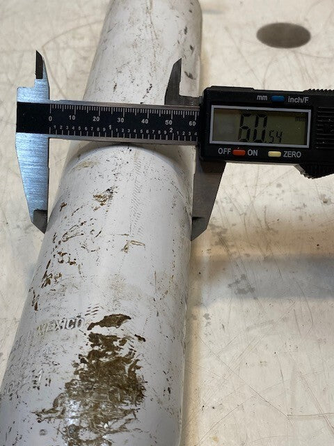 Shock Absorber 650341 | 009474 | 19" Long 3-1/2" W 61mm OD 26mm Bore