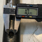 Pivot Pin 14" Long 40mm OD 11mm Main Hole 19mm ID End 6mm ID End