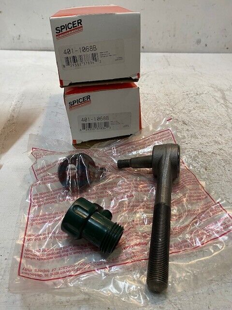 2 Quantity of Spicer 401-1068B Steering Tie Rod Ends (2 Quantity)