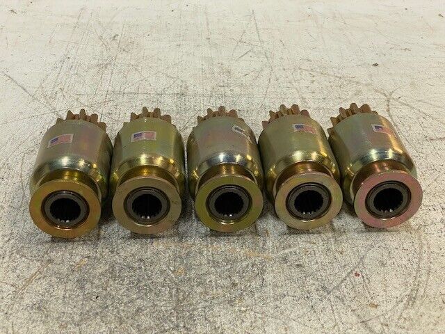 5 Qty of Starter Drives 4-3/4in Length 21mm Bore 16mm Bore 45mm OD (5 Qty)