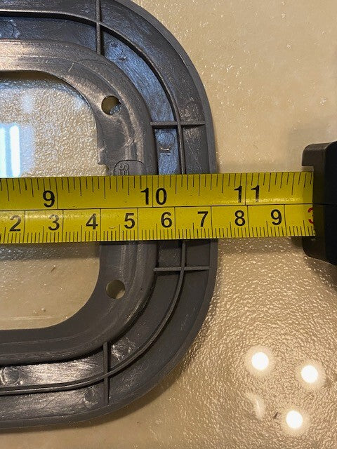 10 Quantity of Grakon Interior Light Bezels Gray 16-09570-221 | 1669G (10 Qty)