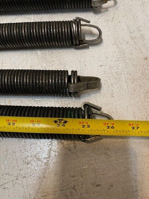 5 Quantity of Garage Door Extension Springs 27-1/2" Long 37mm OD (5 Quantity)