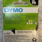 5 Dymo D1 Polyester Label Tape Black on Clear 3/4in x 23ft (5 Quantity)