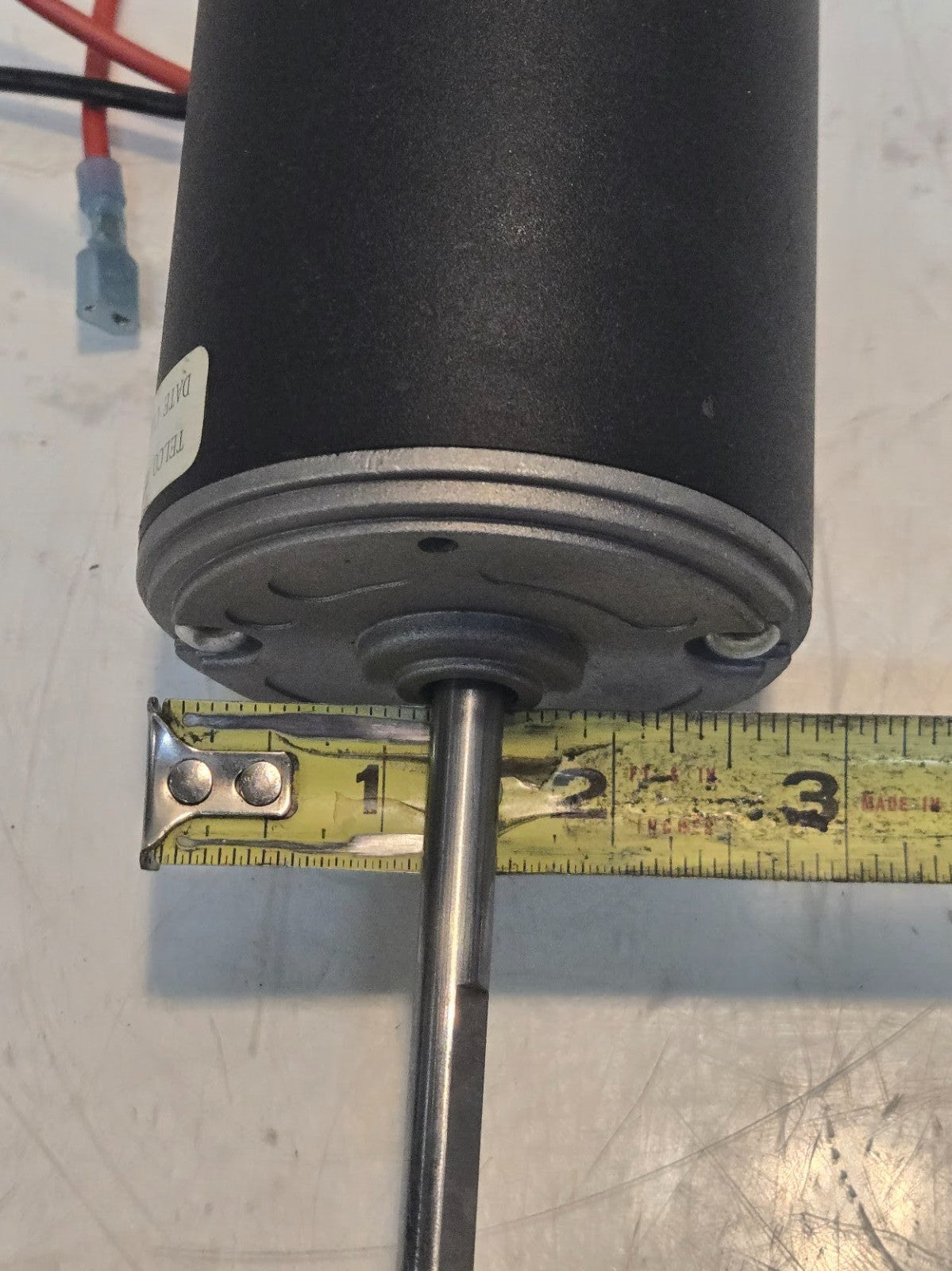 Telco Motors 12V 3" Furnace Blower Motor 232649 | Date Code 0745-0375
