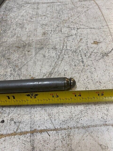 5 Qty of 14" Steel Valve Roller Push Rods 16mm OD 18mm Spiral End (5 Qty)