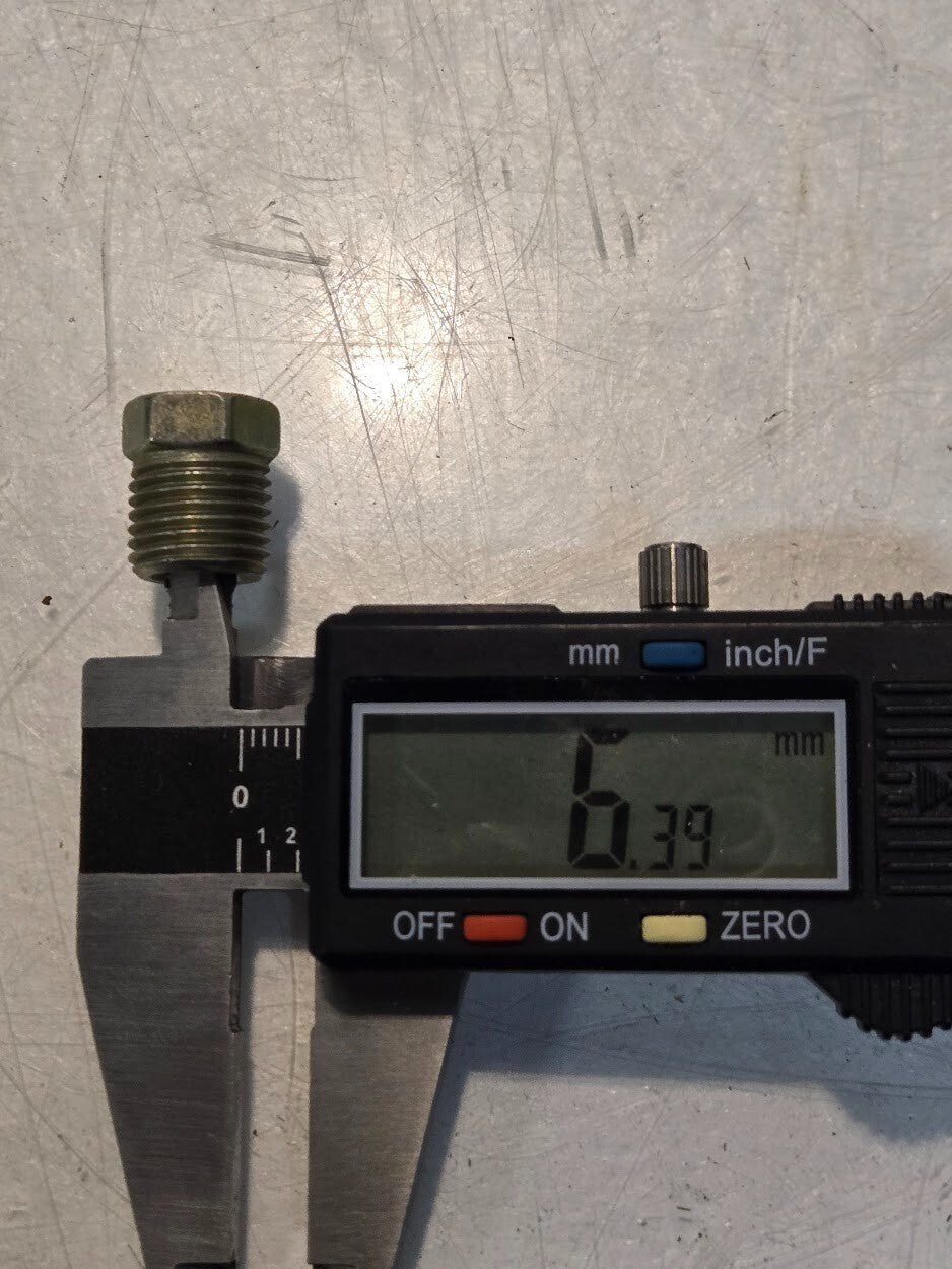 20 Quantity of Ford 372130-S36 Hex Nut 12.5mm Thread 6.4mm Bore (20 Qty)