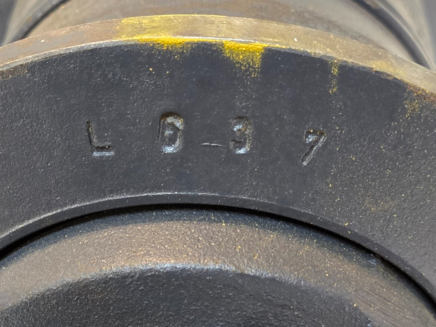 Case 91871 Track Roller L637 | 13" Long 7.5" Diameter | 17.5mm Mounting Holes