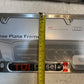 Audi TDI Diesel License Plate Frame 4-Hole Brushed Stainless Steel 4L0071801