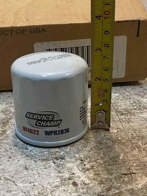 Box of 12 Service Champ Oil Filters OF4622 WPH2876