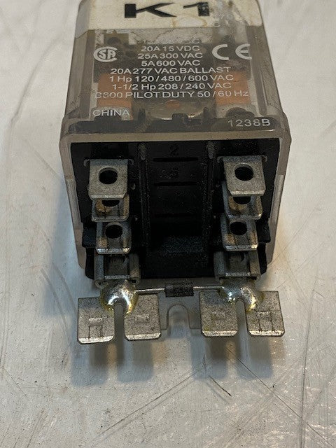 3 Qty of Magnecraft 389CX-179 Power Relays w/ 4 Addl. Prongs 24VDC (3 Qty)