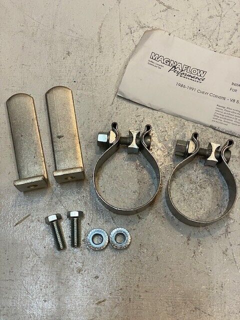 AccuSeal 63.5mm Clamp Kit for Magnaflow 15658 1986-1991 Chevy Corvette V8 5.7L