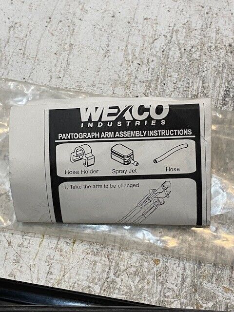 Wexco 28" Pantograph Dyna Wiper Arm Double Flat Shaft 200483N