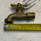 12 Quantity of B&K 103-003 Brass Hose Bibb Valves 1/2" MPT (12 Quantity)