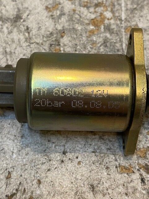 TM 60602 Proportional Pilot Solenoid Valve 12V 20Bar 3-1/2" Long 13mm End