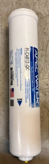 APEC 12" Coconut Shell Carbon Light Commercial Water Filter FL-CAB12-QC