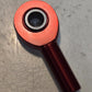 6 Quantity of Red Anodized Aluminum Rod Ends 1/2" Bore 5/8" Thread (6 Qty)