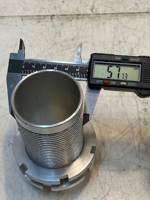 2 Quantity of Coilover Sleeve Kit 4-7/8" Long 52mm ID 58mm OD 6-Teeth (2 Qty)