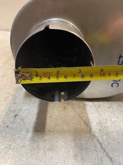 26" x 11" x 8" Muffler with Outlet/Inlet 3-1/2"