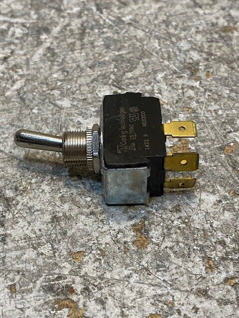 3 Quantity of Carling Technologies 1422R Toggle Switches 20A 250VAC (3 Qty)