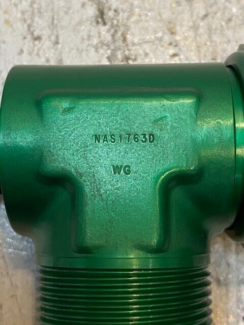 NAS1763 WG National Aerospace Tee Reducer Flareless Tube AS43700 Pamco