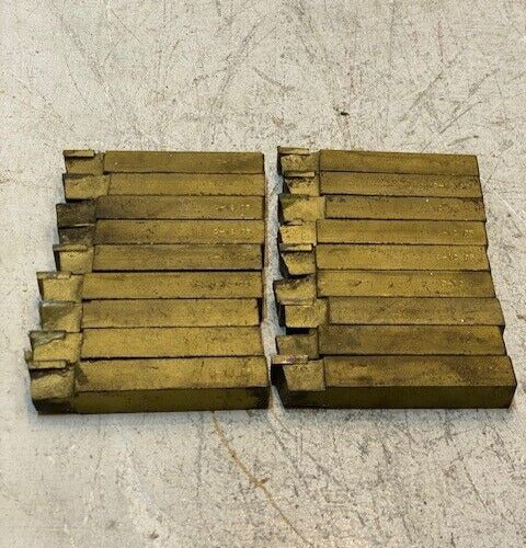 18 Pcs of Carbide Brand Style C-12 Grade C5 | 4-5/8" L 3/4" W 3/4" H