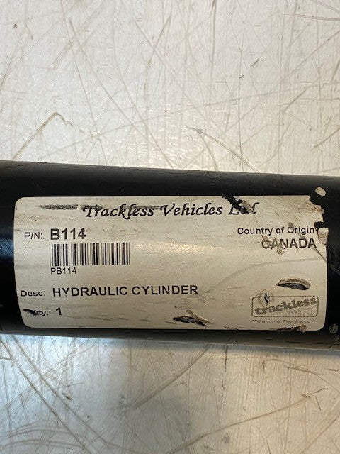 Trackless Vehicles B114 Hydraulic Cylinder 18" Long 64mm OD 20mm Bore