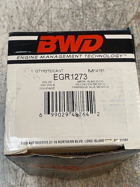 BWD EGR1273 EGR Valve M14161