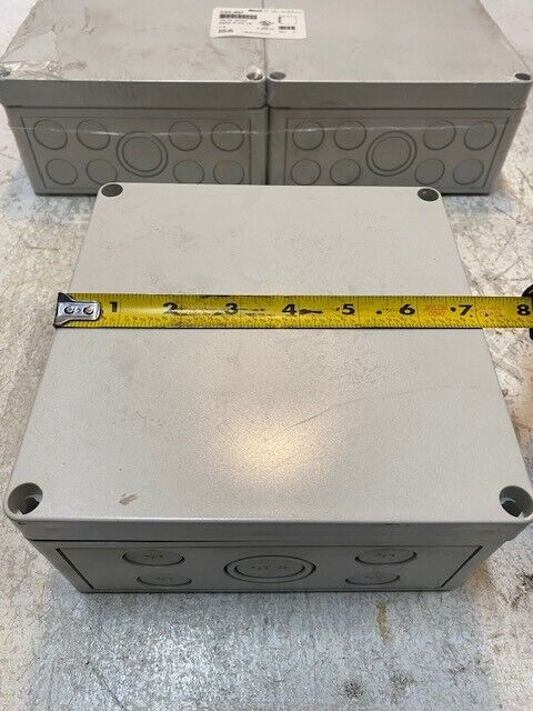 5 Qty of Altech Spelsberg Enclosures 125-407 TK PC 1818-9 Nema 4X and 12K -5 Qty