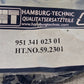 Hamburg Technic Rear Control Arm Bushing 951 341 023 01 | HT.NO.59.2301