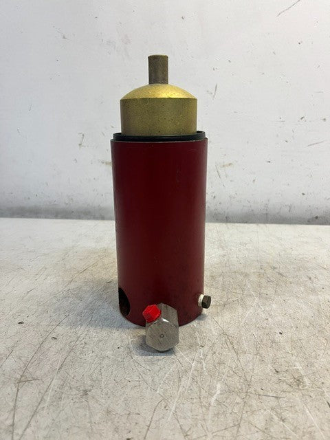 Single Acting Hydraulic Cylinder Ram Clevis Mount 8-3/4" Tall 82.47mm Diameter