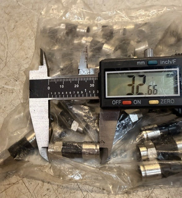 2 Quantity Bag of 50 Brelden PPC EX6XL Compression Coaxial Cable Connectors